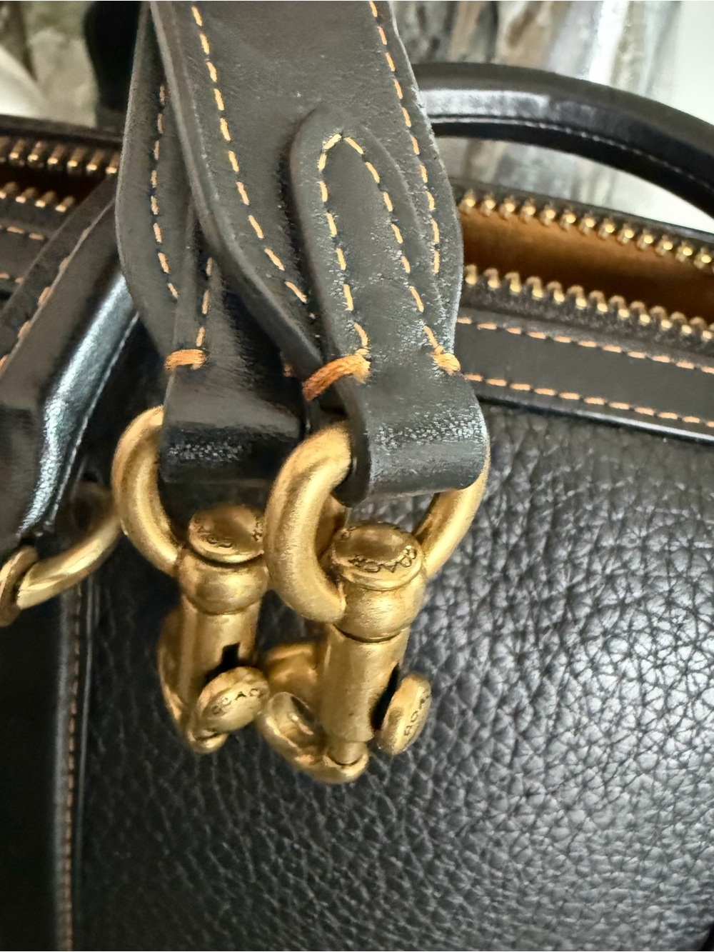 Coach Ruby 25 Satchel - Black - Picture 12 of 16